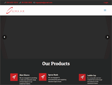 Tablet Screenshot of omkarengineeringworks.com